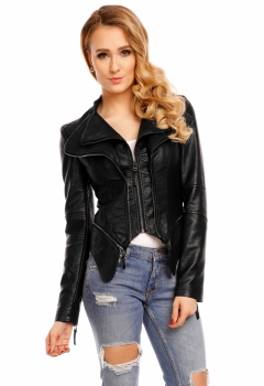 jacke-leder-l-olive-verte-5a670-schwarz-s